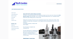 Desktop Screenshot of northlondonsailing.org
