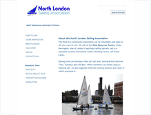 Tablet Screenshot of northlondonsailing.org
